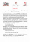 Research paper thumbnail of Call for Papers: "New perspectives in feminist labour history: work and activism" (Bologna, 17-18 January 2019)