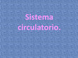 Research paper thumbnail of Biologia Humana - Sistema Circulatorio