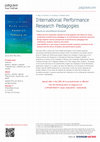 Research paper thumbnail of International Performance Research Pedagogies: Towards an Unconditional Discipline?