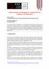 Research paper thumbnail of REVISTA ESPAÑOLA DE DESARROLLO Y COOPERACIÓN Nº43 LLAMADO A CONTRIBUCIONES Tema central: La cooperación Sur-Sur a 40 años del Plan de Acción de Buenos Aires