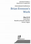 Research paper thumbnail of On translating Brian Evenson : roundtable with Anne-Laure Tissut, Claro, Enrico Monti and Brian Evension