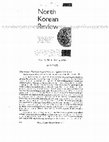 Research paper thumbnail of North Korean Review:  review of Harden's King of Spies