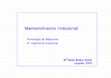 Research paper thumbnail of MANTENIMIENTO