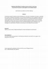 Research paper thumbnail of Integrative diversification of wellness tourism services in rural areas - An operational framework model applied to East Hokkaido (Japan)