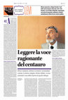 Research paper thumbnail of Su Primo Levi, Opere complete (volume III: Conversazioni e interviste), "Alias", 8 luglio 2018