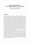 Research paper thumbnail of Nuevas perspectivas sobre la arqueología madrileña de época visigoda ALFONSO VIGIL-ESCALERA GUIRADO