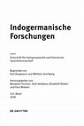 Research paper thumbnail of Indogermanische Forschungen. Zeitschrift für Indogermanistik und historische Sprachwissenschaft