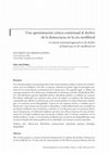 Research paper thumbnail of Una aproximación crítico contextual al declive de la democracia en la era neoliberal