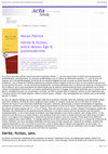 Research paper thumbnail of Vérité et fiction, entre Moyen Âge et postmodernité : compte rendu de Fictions de vérité dans les réécritures européennes des romans de Chrétien de Troyes (dir. Annie Combes) et La Vérité en fiction (dir. Sylvie Bauer et Anne-Laure Tissut)