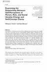 Research paper thumbnail of Examining the Relationship Between Self-Perceptions of Person, Role, and Social Identity Change and Self-Concept Clarity