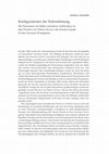 Research paper thumbnail of Konfigurationen der Wahrnehmung. Die Prozession als Stifter narrativer Ambivalenz in den Wundern des Wahren Kreuzes der Scuola Grande di San Giovanni Evangelista, in: Daniela Wagner/Fridericke Conrad (Hg.): Rahmen und frames, Berlin/Boston 2018, S. 129-144.