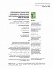 Research paper thumbnail of SURDURULEBILIR GASTRONOMI TURIZMI BAGLAMINDA YEREL YEMEKLERIN MIKRO OLCEKTE HAZIRLANIS FARKLILIKLARI: BATIRIK ÜZERİNE BİR ARAŞTIRMA / MICRO-SCALE PREPARATION DIFFERENCES of LOCAL FOODS in the CONTEXT of SUSTAINABLE GASTRONOMY TOURISM: A RESEARCH on BATIRIK /