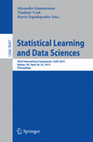 Research paper thumbnail of Statistical Learning and Data Sciences