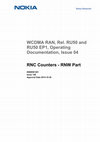 Research paper thumbnail of NSN RU50 WCDMa17 Counters