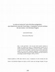 Research paper thumbnail of La mise en texte de l’acte d’écriture prigentien: une étude de la voix-de-l’écrit dans « Comment j’ai écrit certains de mes textes » de Christian Prigent