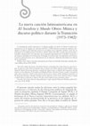 Research paper thumbnail of “LA NUEVA CANCIÓN LATINOAMERICANA EN EL SOCIALISTA Y MUNDO OBRERO. MÚSICA Y DISCURSO POLÍTICO DURANTE LA TRANSICIÓN (1973-1982)”, Cuadernos de Música Iberoamericana, 24, julio-diciembre 2012, 113-142, ISSN: 1136-5536.