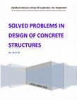 Research paper thumbnail of Design of Concrete Structures (solved problems).pdf