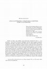 Research paper thumbnail of . Etica e letteratura. L’utilità della scrittura oltre la letteratura, in Perché scrivere. Motivazioni, scelte, risultati, a cura di Francesco Bianco e Jiri Spicka, Cesati, 2017, pp. 475-487