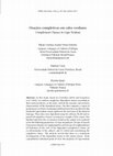 Research paper thumbnail of Orações completivas em cabo-verdiano Complement Clauses in Cape Verdean