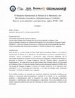 Research paper thumbnail of Convocatoria VI Simposio Internacional de Historia de la Masonería Latinoamericana (versión actualizada)