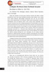 Research paper thumbnail of el-Meğâzî: İlk Dönem İslam Tarihinde Savaşlar - İbn Şihab ez-Zührî (ö. 124/742)