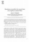 Research paper thumbnail of Reanalizarea monedelor din tezaurul dacic de la Agârbiciu (județul Sibiu) / A reconsideration of the coins from the Dacian hoard found at Agârbiciu (Sibiu County)