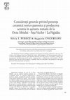 Research paper thumbnail of Considerații generale privind prezența ceramicii norico-panonice și producerea acesteia în așezarea romană de la Ocna Sibiului - Fața Vacilor / La Făgădău