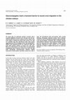 Research paper thumbnail of Glycoconjugates mark a transient barrier to neural crest migration in the chicken embryo. Development