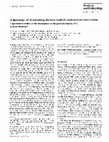 Research paper thumbnail of A hierarchy of determining factors controls motoneuron innervation. Experimental studies on the development of the plantaris muscle (PL) in avian chimeras