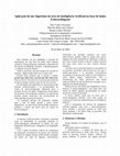 Research paper thumbnail of Aplicação de um Algoritmo da área de Inteligência Artificial na base de dados Echocardiogram