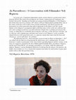 Research paper thumbnail of «(In parenthesis): A Conversation with Filmmaker Nely Reguera», The Gynocine Project, Barbara Zecchi, ed. www.gynocine.com