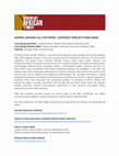 Research paper thumbnail of GENERAL CALL FOR PAPERS | Northeast African Studies (journal)