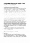 Research paper thumbnail of “As noções de ‘art infirme’ e ‘art relais’ em textos de Pierre Schaeffer do período 1932–1970”, para o programa pesquisador mineiro II da Fapemig, 2008