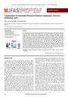 Research paper thumbnail of Comparison of choroidal thickness between amblyopic and non- amblyopic eyes