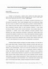 Research paper thumbnail of Savaş ve Barış Üzerine Kavramsal Belirlemeler: Savaş Karşısında Barışa Şans Vermek