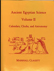 Research paper thumbnail of Ancient Egyptian Science - Calenders- Clocks and Astronomy.pdf