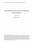 Research paper thumbnail of Basque complementizers under the microscope: A Spanish/Basque code-switching approach