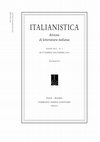 Research paper thumbnail of L'uscita dall'idillio primigenio. Sul «Lanciatore di giavellotto» di Paolo Volponi, «Italianistica», XLV/3 2016, pp. 163-175