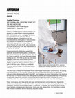 Research paper thumbnail of Review of Gaelle Choisne exhibition at Betonsalon Centre dart et de recherche