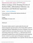 Research paper thumbnail of Ethno ecology of the Healing Forests of Sarban Hills Abbottabad Pakistan An Economic and Medicinal Appraisal