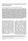 Research paper thumbnail of Konsekuensi Sosial Ekonomi dari Rekonstruksi Pasca Bencana di Daerah Terpapar Bencana