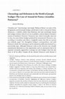 Research paper thumbnail of Joanna Weinberg, “Chronology and Hebraism in the World of Joseph Scaliger: The Case of Arnaud de Pontac (Arnaldus Pontacus),” in Ann Blair and Anja-Silvia Goeing, eds., For the Sake of Learning: Essays in Honor of Anthony Grafton (Leiden: Brill, 2016), 39-54