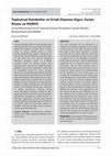 Research paper thumbnail of Toplumsal Hareketler ve Ortak Düşman Algısı: Suriye İhvanı ve HAMAS Social Movements and Comman Enemy Perception: Syrian Muslim Brotherhood and HAMAS