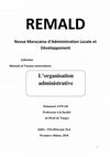 Research paper thumbnail of L'organisation administrative