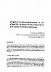 Research paper thumbnail of Origen de les denominacions de l'u, l'u i el dos i l'u i el dotze i la seua relació amb pràctiques musicals històriques