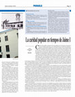 Research paper thumbnail of La caridad popular en tiempos de Jaime I