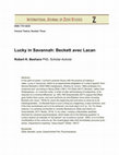 Research paper thumbnail of Lucky in Savannah: Beckett avec Lacan