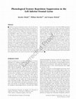 Research paper thumbnail of Phonological Feature Repetition Suppression in the Left Inferior Frontal Gyrus