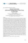 Research paper thumbnail of Russian Constructions with Syntactic Reduplication of Colour Terms: A Corpus Study