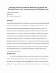 Research paper thumbnail of Preparing In-Service Teachers to Work with Linguistically and Culturally Diverse Youth: Lessons Learned and Challenges Ahead